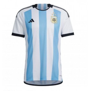 Argentyna Koszulka Podstawowych MŚ 2022 Krótki Rękaw